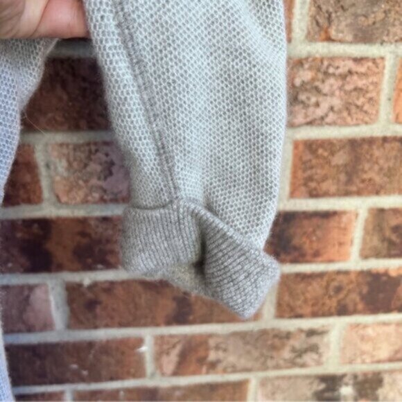 Club Monaco * Wool Cashmere Angora Gray Sweater Dress EUC - Picture 8 of 15
